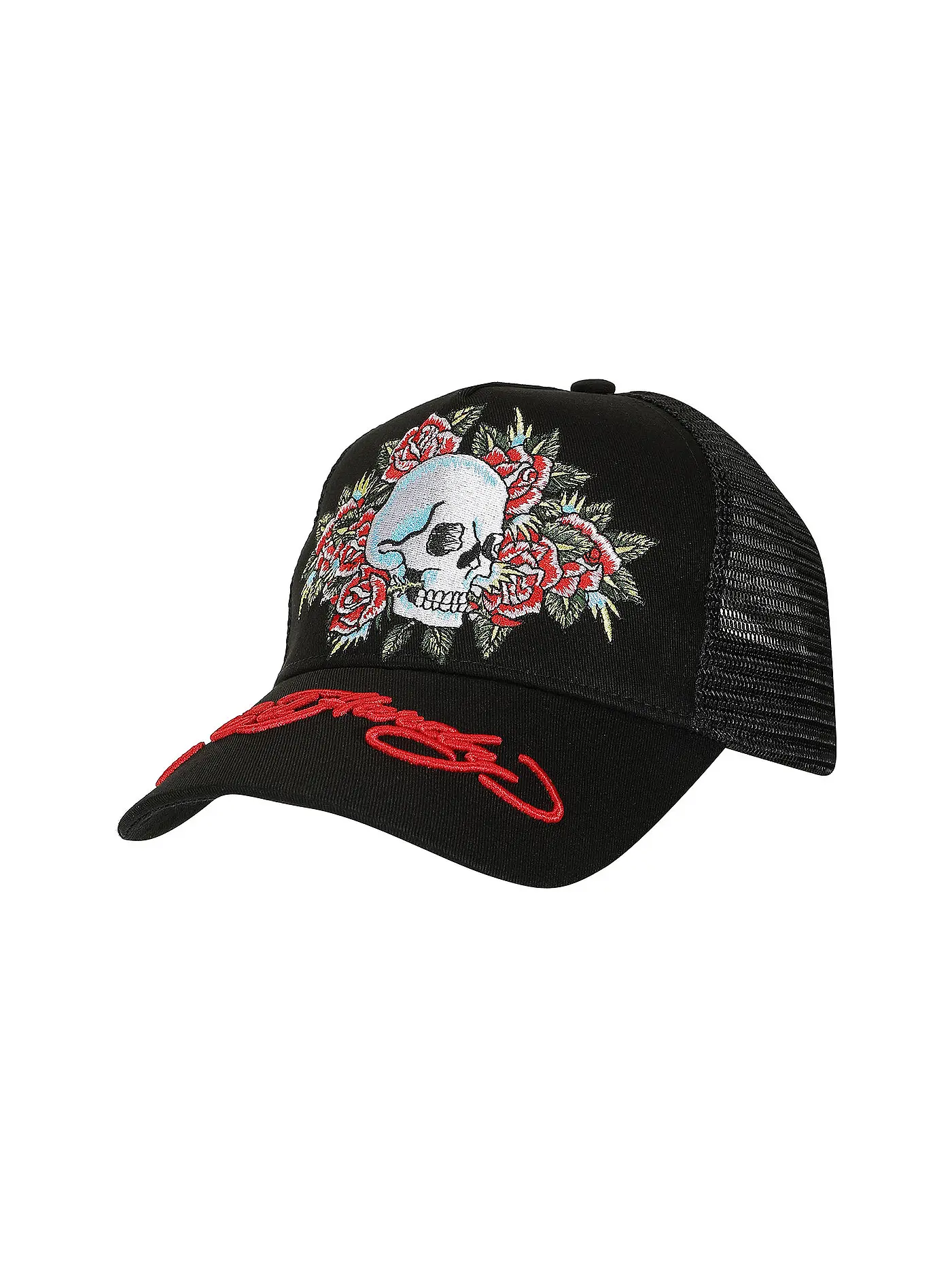 ED HARDY | Kappe SKULL-ROSE | 
